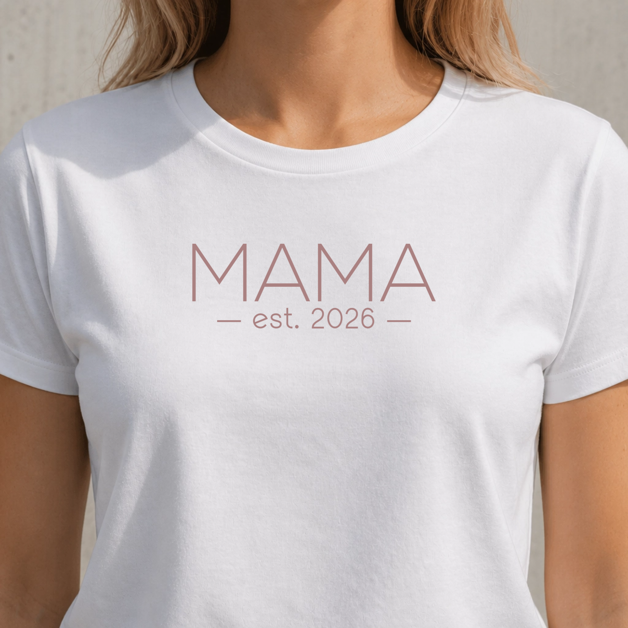 MAMA Shirt personalisiert | Name oder Jahreszahl