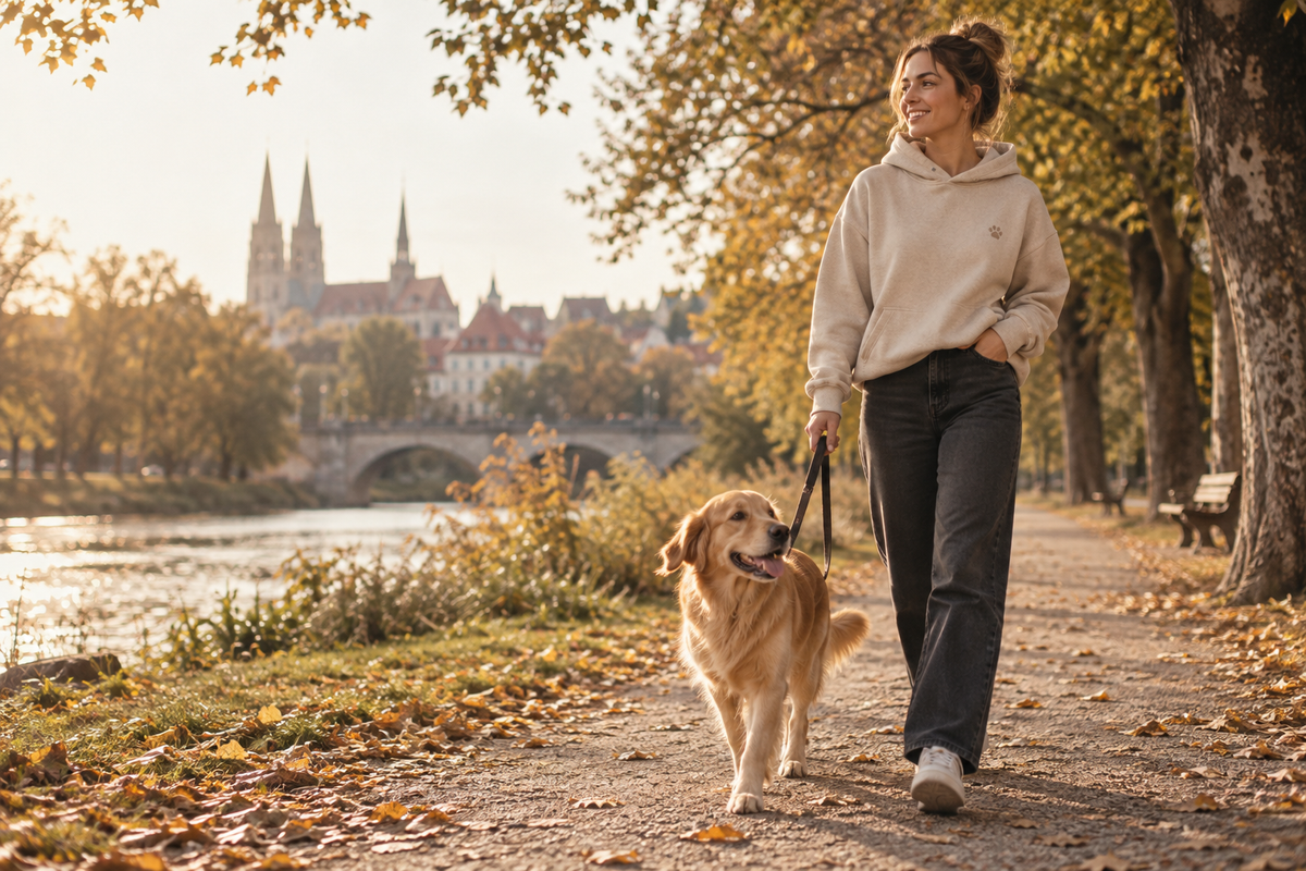 Haustier-Lifestyle mit Hund