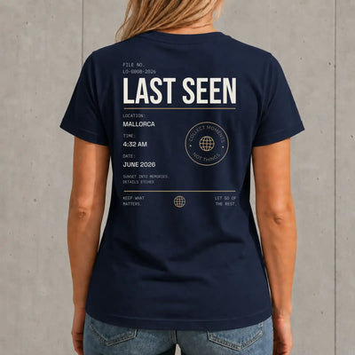 Personalisiertes Damen T-Shirt | Last Seen