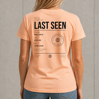 Personalisiertes Damen T-Shirt | Last Seen