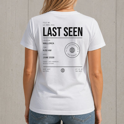 Personalisiertes Damen T-Shirt | Last Seen