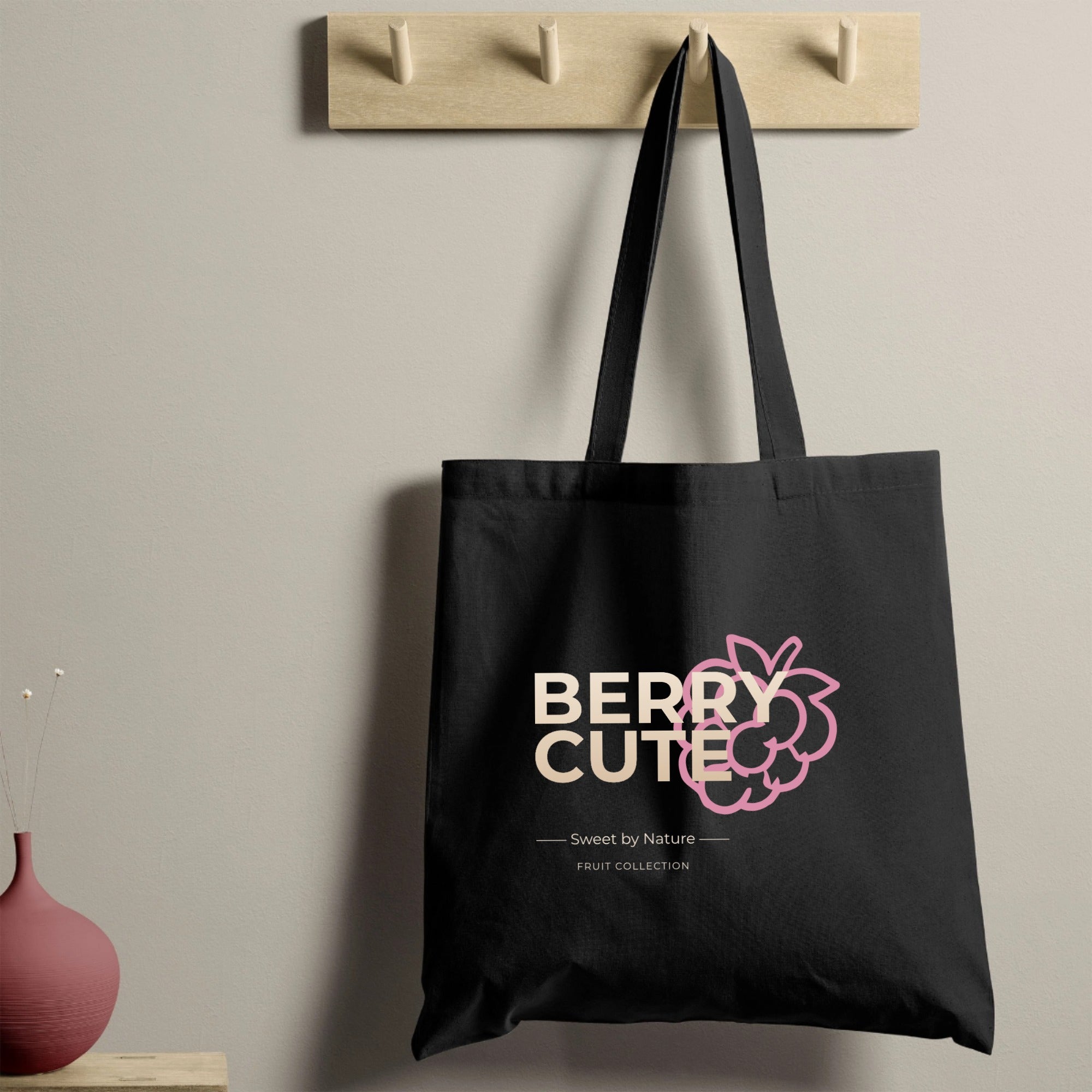 Berry Statement Baumwolltasche