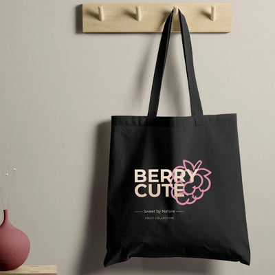 Berry Statement Baumwolltasche