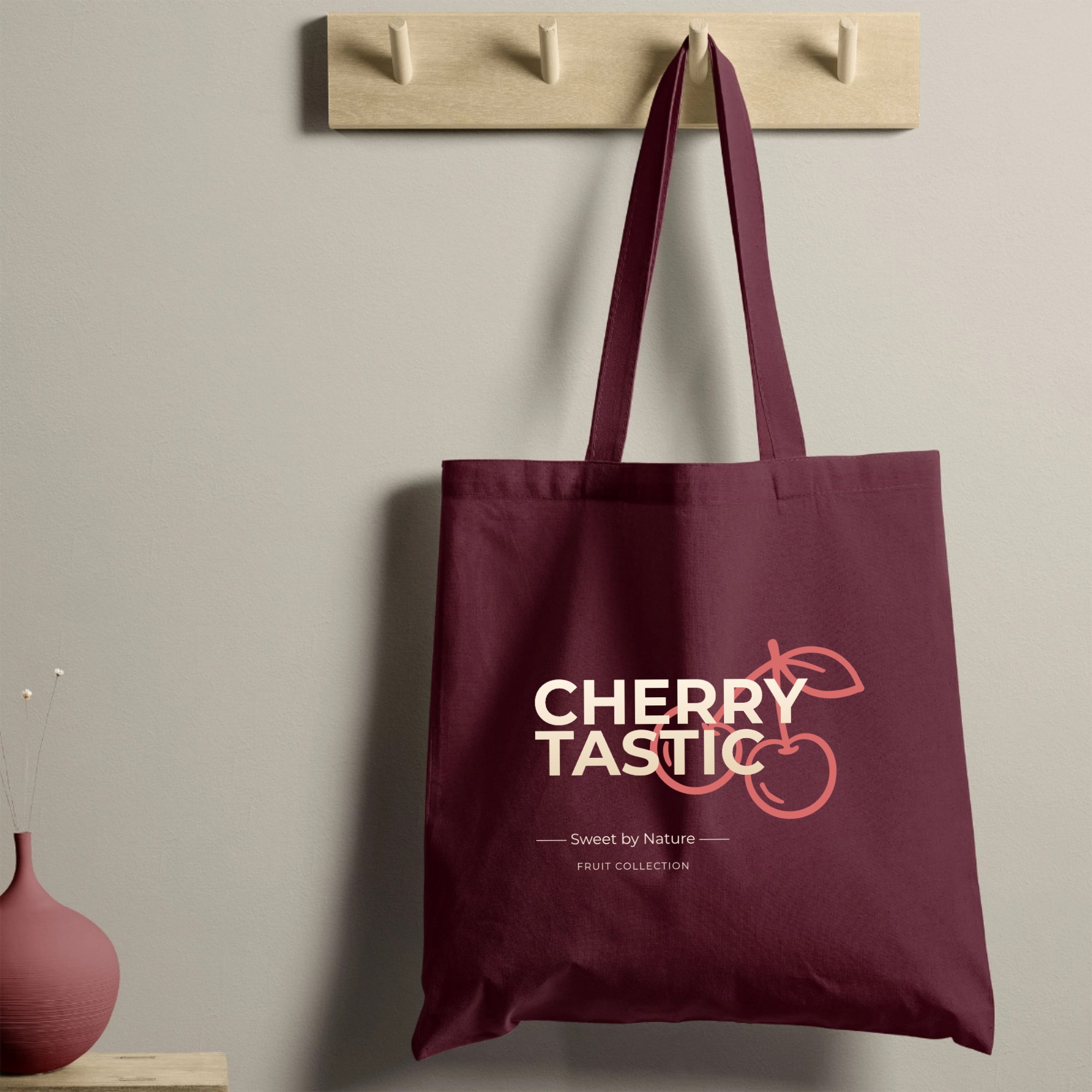 Berry Statement Baumwolltasche