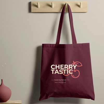 Berry Statement Baumwolltasche