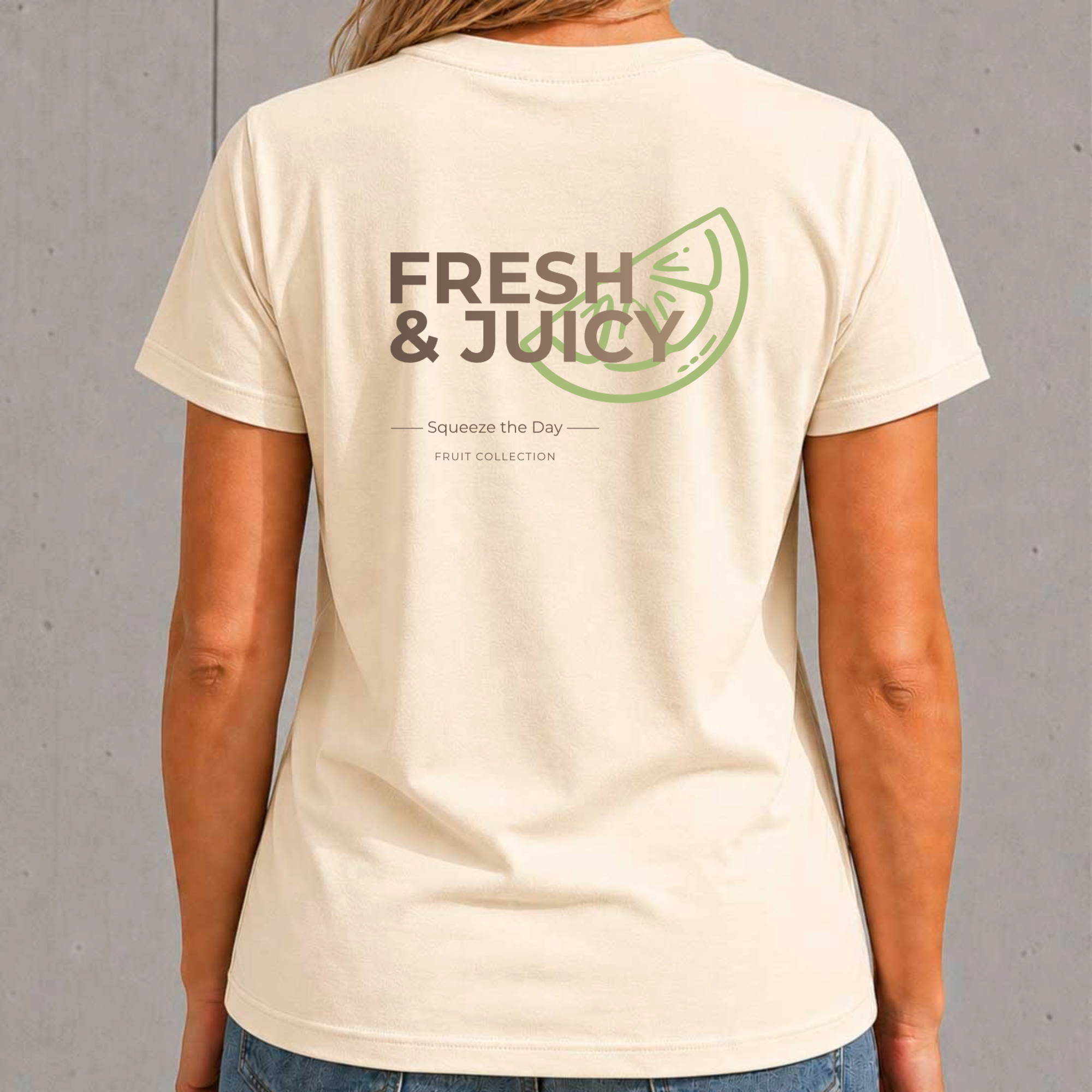 Damen T-Shirt | Citrus Statement