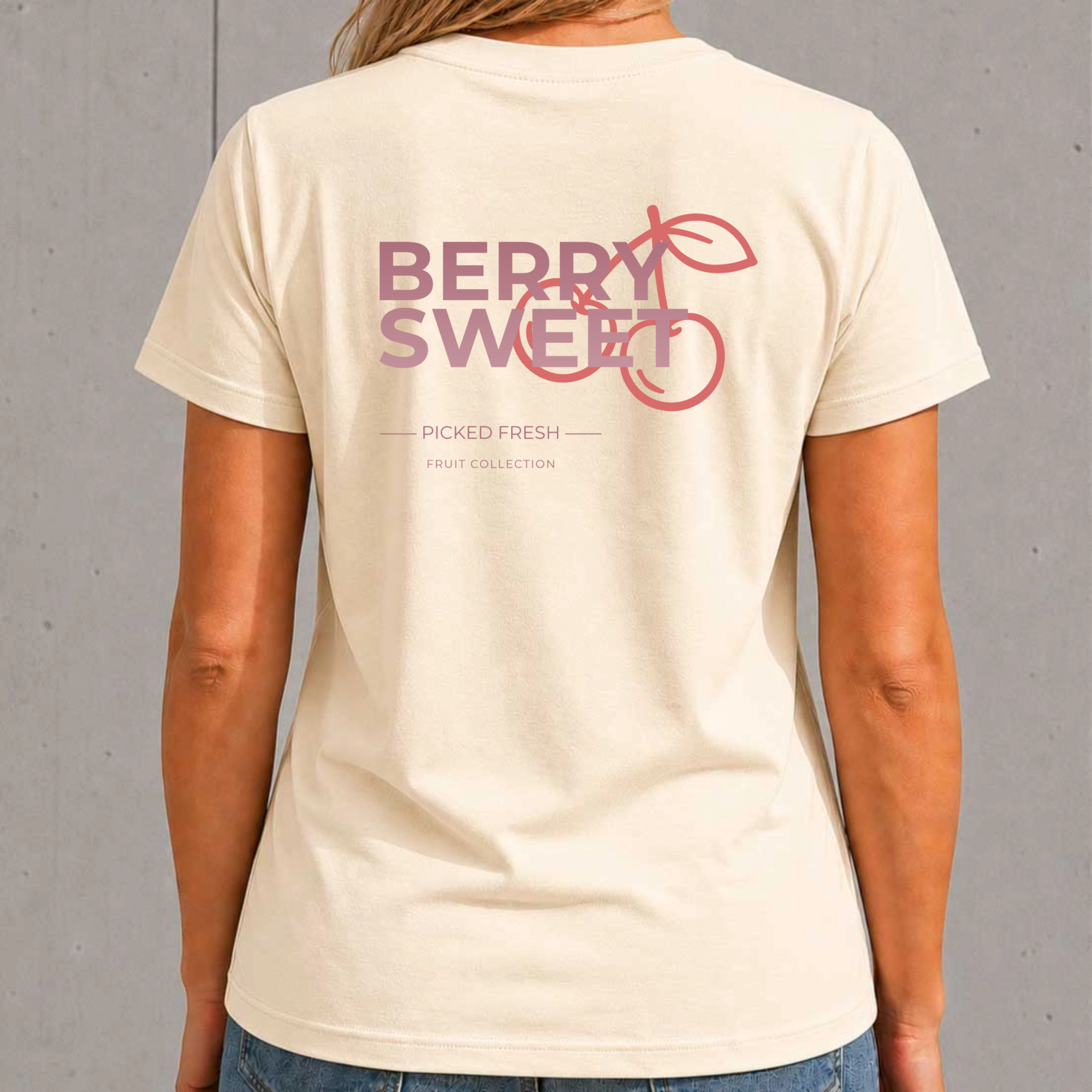Personalisiertes Damen T-Shirt | Berry Statement