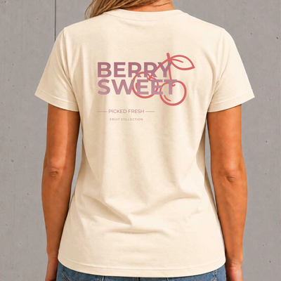 Personalisiertes Damen T-Shirt | Berry Statement