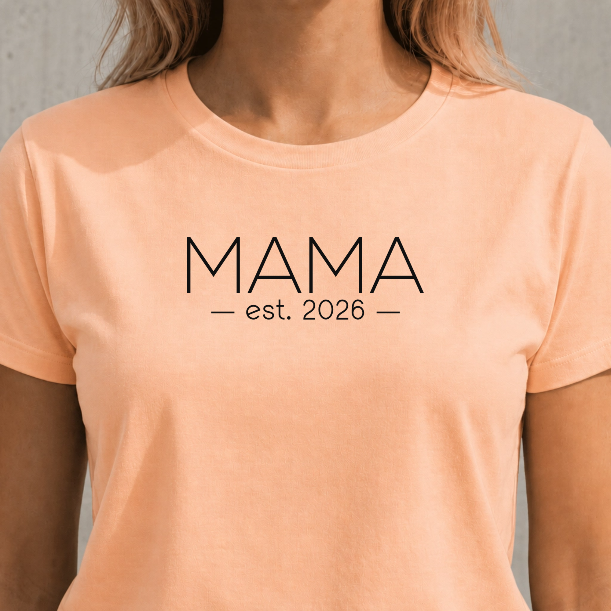 MAMA Shirt personalisiert | Name oder Jahreszahl