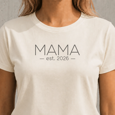 MAMA Shirt personalisiert | Name oder Jahreszahl