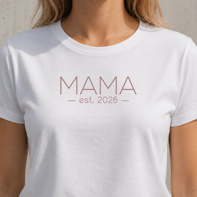 MAMA Shirt personalisiert | Name oder Jahreszahl