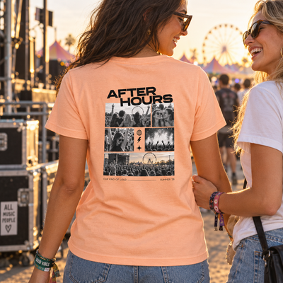 Personalisiertes After Hours Damen T-Shirt mit 5 Fotos