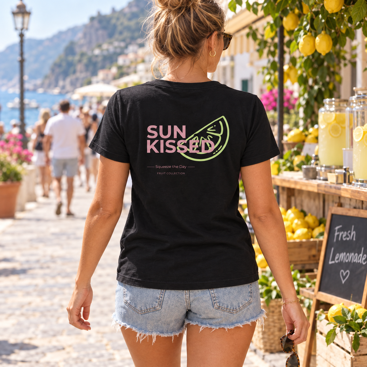 Damen T-Shirt | Citrus Statement