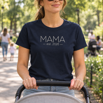 MAMA Shirt personalisiert | Name oder Jahreszahl