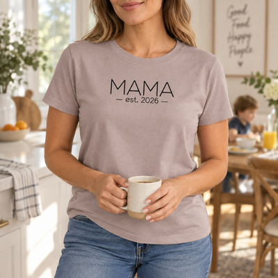 MAMA Shirt personalisiert | Name oder Jahreszahl