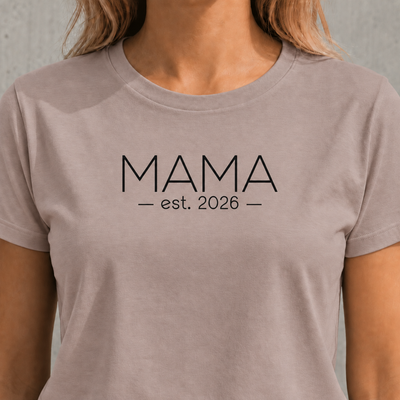 MAMA Shirt personalisiert | Name oder Jahreszahl
