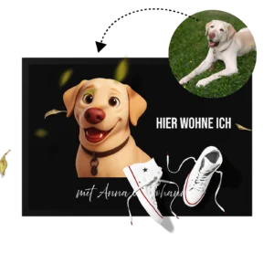 Fußmatte | Haustier Cartoon