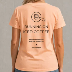Coffee Club Tee | Personalisiertes Damen T-Shirt