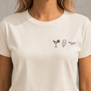 Personalisiertes Damen T-Shirt | Summer Iconic Pocket